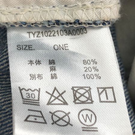  Ciao Panic チャオパニック レディース衣料 ジーンズ リメイクジーンズ  ネイビー