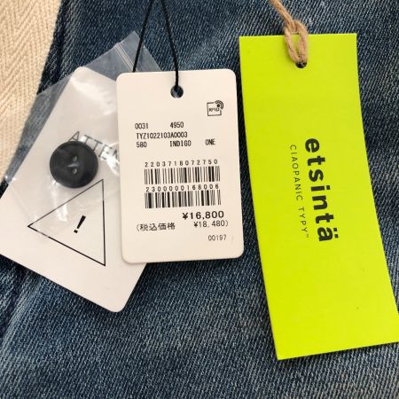  Ciao Panic チャオパニック レディース衣料 ジーンズ リメイクジーンズ  ネイビー