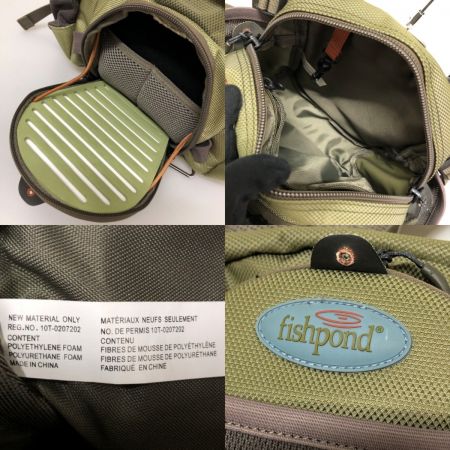  FISHPOND フィッシングバッグ ウエスト&ショルダー オリーブ