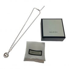 中古】 GUCCI グッチ インターロッキングG エナメルハート ライト