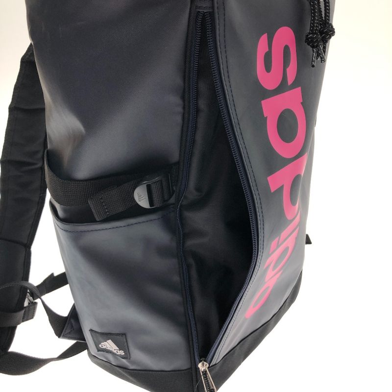 中古】 adidas アディダス リュックサック 23L 125-809 ネイビー