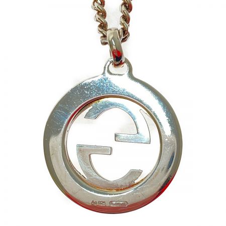 GUCCI グッチ ネックレス　インターロッキング　ダブルＧ　SILVER925