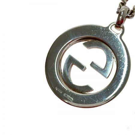  GUCCI グッチ ネックレス　インターロッキング　ダブルＧ　SILVER925