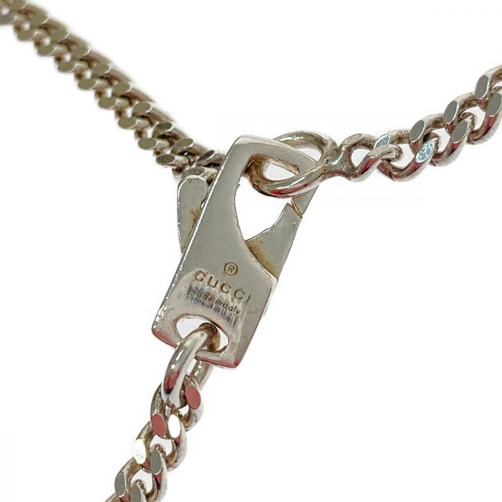GUCCI グッチ ネックレス インターロッキング ダブルG SILVER925