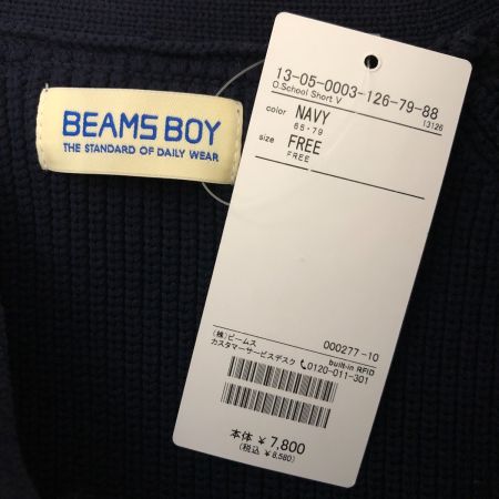  BEAMSBOY レディース衣料 ベスト   SIZE Free 3-05-0003-126 ネイビー