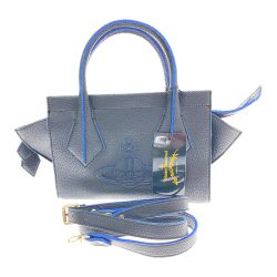 □□ Vivienne Westwood ヴィヴィアン・ウエストウッド 2WAYショルダーバッグ　アングロマニア 6755V ブラック Sランク