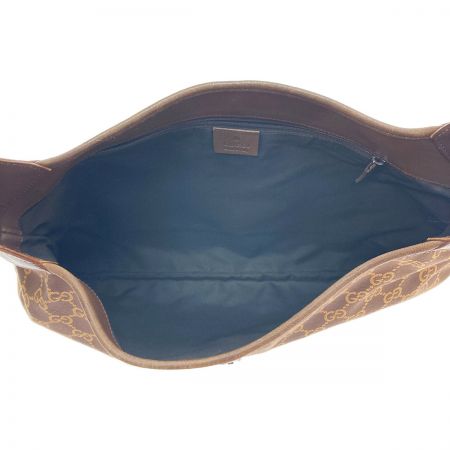  GUCCI グッチ ワンショルダーバッグ　GG ジャッキー カンデンスキー キャンバス×レザー 001・4075 ブラウン