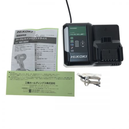  HiKOKI ハイコーキ 工具 電動工具 インパクトドライバ  36V WH36DC