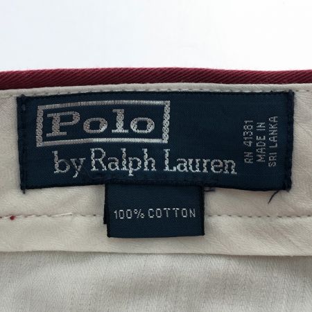  POLO RALPH LAUREN ポロラルフローレン ボトムス パンツ SIZE 31/30 RN41381 ワインレッド