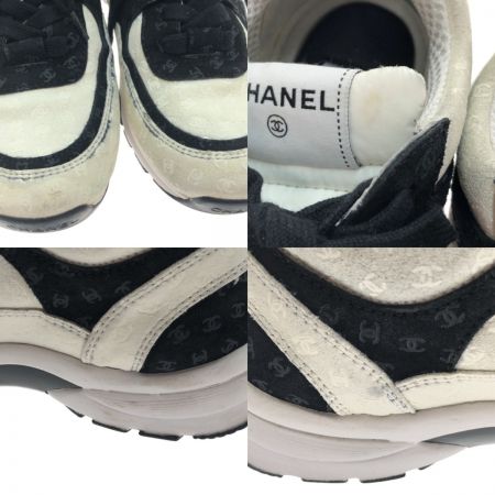 中古】 CHANEL シャネル 靴 スニーカー SIZE 26cm(40) ホワイト