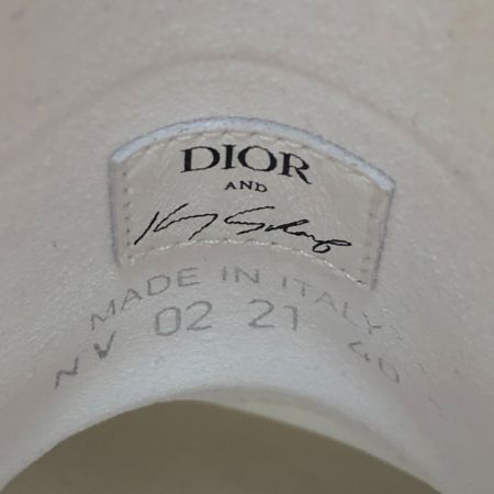  Christian Dior クリスチャンディオール 靴 スニーカー ハイカットスニーカー    40   ケニー シャーフ ホワイト