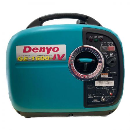  Denyo デンヨ ガソリンエンジン防音型　インバータ発電機 GE-1600-Ⅳ