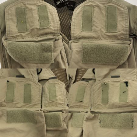  SIMMS フィッシングベスト マスターベスト M/Lサイズ ベージュ