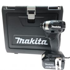 中古】 MAKITA マキタ 充電式インパクトドライバ TD002GRDXB ブラック