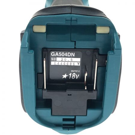  MAKITA マキタ 工具 電動工具 ディスクグラインダー  18v   バッテリーなし  GA504DN