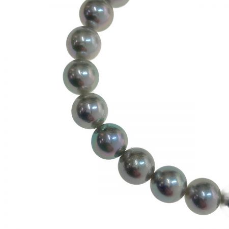   アコヤグレーパール　ネックレス・イヤリングセット