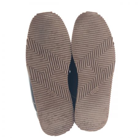  HERMES エルメス 靴 スニーカー レザースニーカー 42 1/2 ブラック