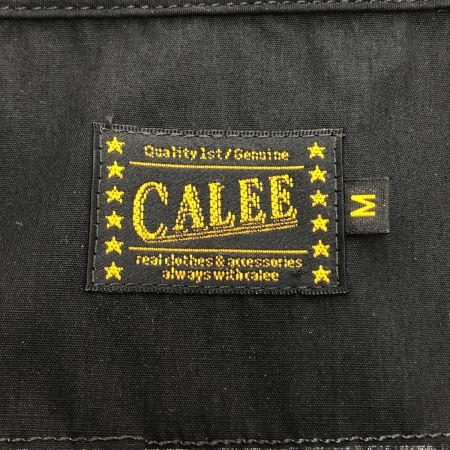  CALEE 半袖シャツ Mサイズ ブラック