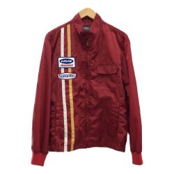 □□ Hysteric Glamour ヒステリックグラマー メンズ衣料 ジャケット HYS GOOD TIMEアップリケ レーシングジャケット SIZE M 02221AB01 Aランク