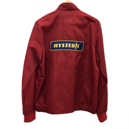  Hysteric Glamour ヒステリックグラマー メンズ衣料 ジャケット HYS GOOD TIMEアップリケ レーシングジャケット SIZE M 02221AB01