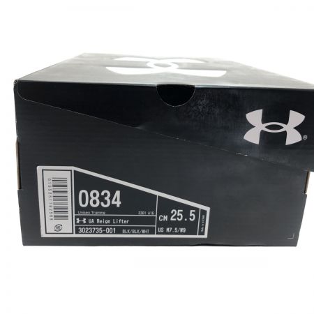  UNDER ARMOUR アンダーアーマー 靴 スニーカー  サイズ25.5cm 3023735-001 ブラック
