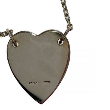  GUCCI グッチ ネックレス ペンダント ハートプレート 223512 J8400 8106
