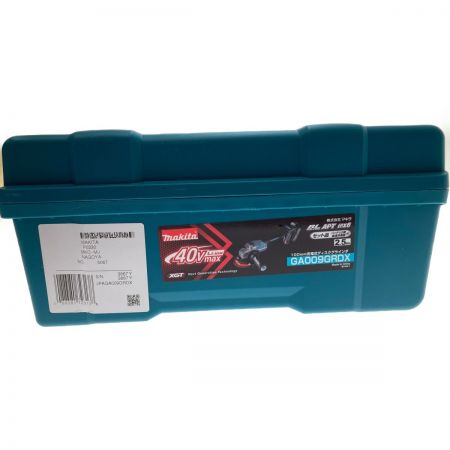  MAKITA マキタ 100mm 充電式ディスクグラインダ40Vmax GA009GRDX