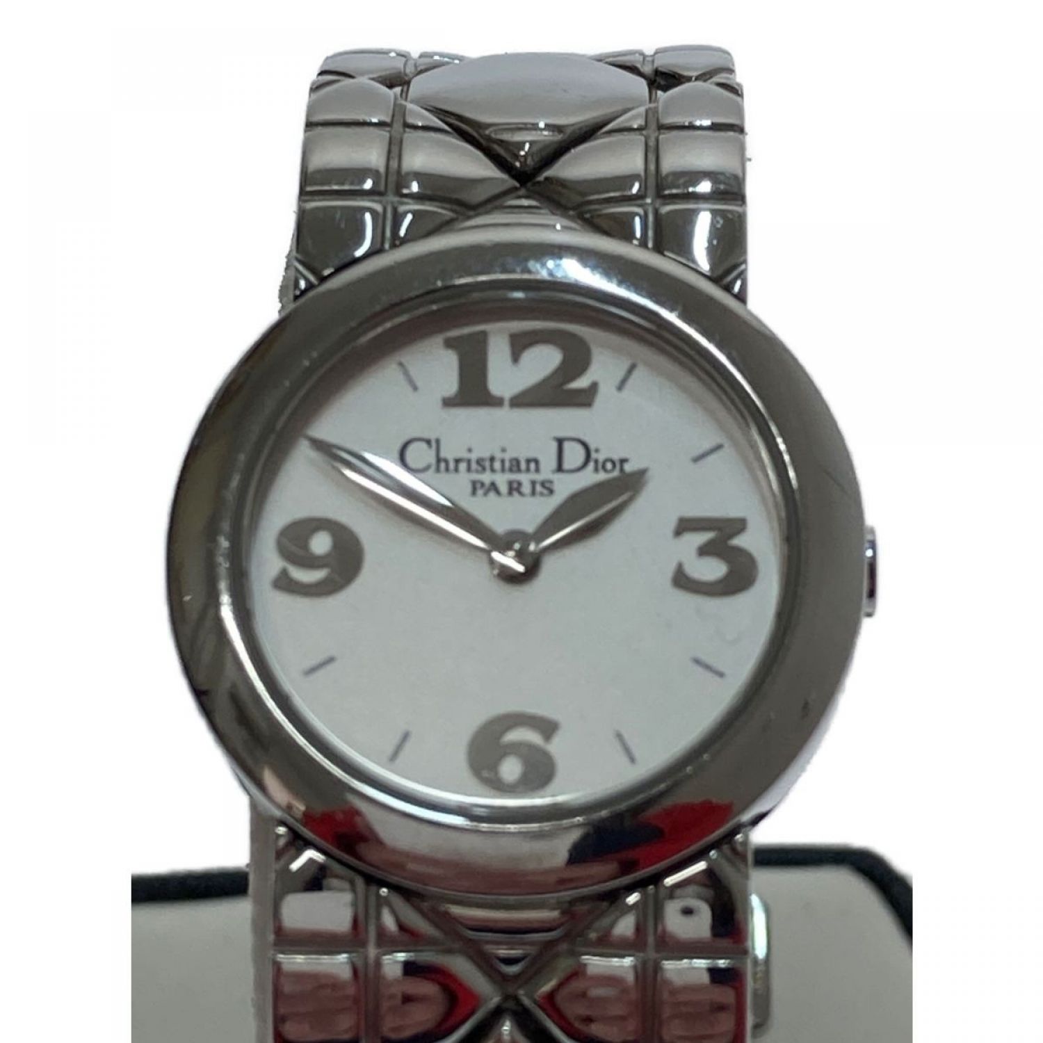 中古】 Christian Dior クリスチャンディオール 腕時計 D86-100 B