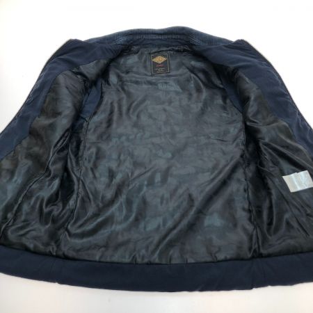  291295=HOMME ニキューイチニーキューコーオム キルティングデニムベスト SIZE 2 561-0601 ネイビー