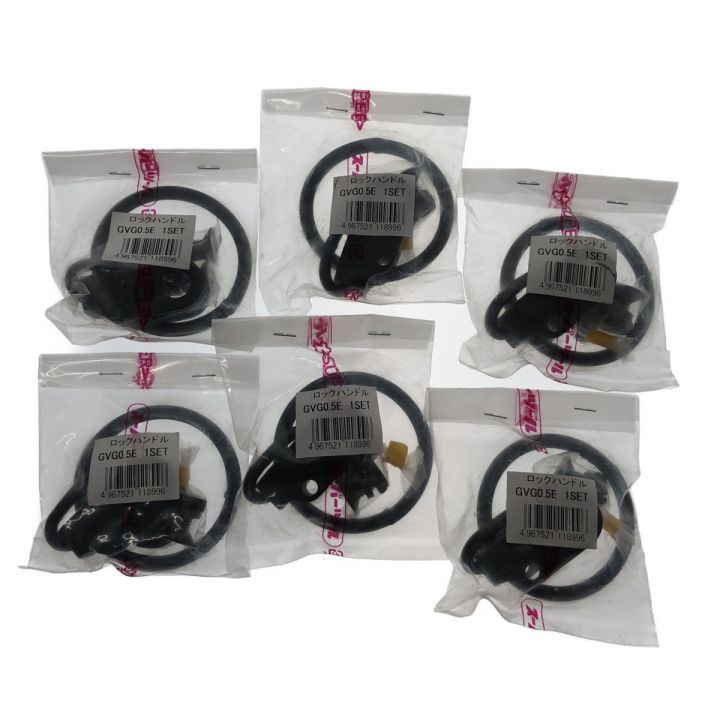 □□SUPERTOOL クランプ用ロックハンドル ６個セット GVG0.5E SUPERTOOL クランプ用ロックハンドル 6個セット GVG0.5E - 中古工具