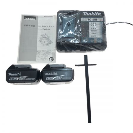  MAKITA マキタ 工具 電動工具 丸のこ  木工用 18V HS631DGXSB ブラック