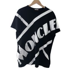 □□ MONCLER モンクレール メンズ衣料 Tシャツ 半袖Tシャツ  SIZE L F10918C70610 ブラック Bランク