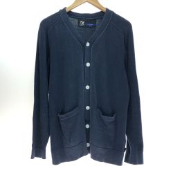 □□ FAT エフエーティ カーディガン SIZE SKINNY F31610-KN04-AB ネイビー Cランク