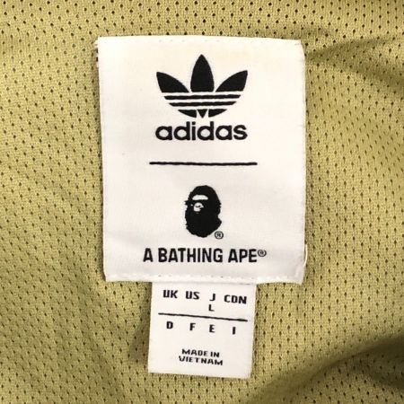  adidas Originals×A BATHING APE メンズ衣料 ジャージ トラックジャケット   SIZE L BK4569 グリーン