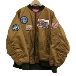 □□ Rodeo crowns ロデオクラウンズ レディース ジャケット MA-1ジャケット   SIZE M  426DAV30-0050 キャメル Aランク