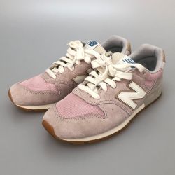 □□ NEW BALANCE ニュー・バランス ローカットスニーカー 24.5cm CM996LW2 ピンク Bランク