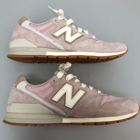  NEW BALANCE ニュー・バランス ローカットスニーカー 24.5cm CM996LW2 ピンク
