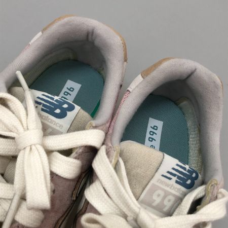  NEW BALANCE ニュー・バランス ローカットスニーカー 24.5cm CM996LW2 ピンク