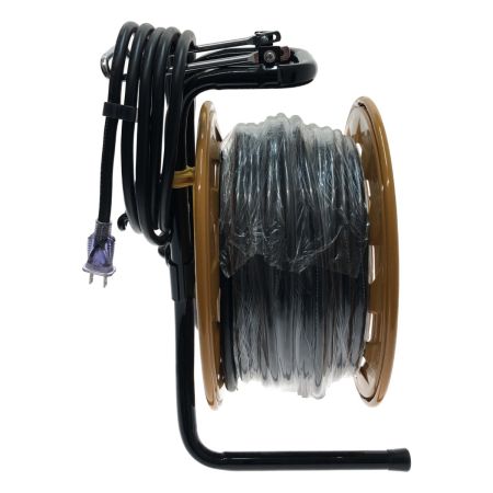 €€ HATAYA 工具 工具関連用品 ドラム  屋内用 30m 　テモートリール　コンセント引出し型 TA-130 オレンジ