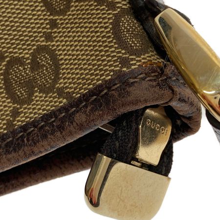  GUCCI グッチ ショルダーバッグ　GGキャンバス 131326 ブラウン