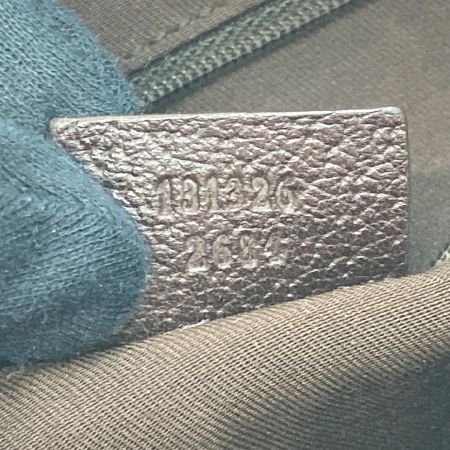  GUCCI グッチ ショルダーバッグ　GGキャンバス 131326 ブラウン