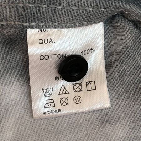  LEFLAH 長袖シャツ Mサイズ LF-LSH22-02 グレー/ベージュ/ネイビー