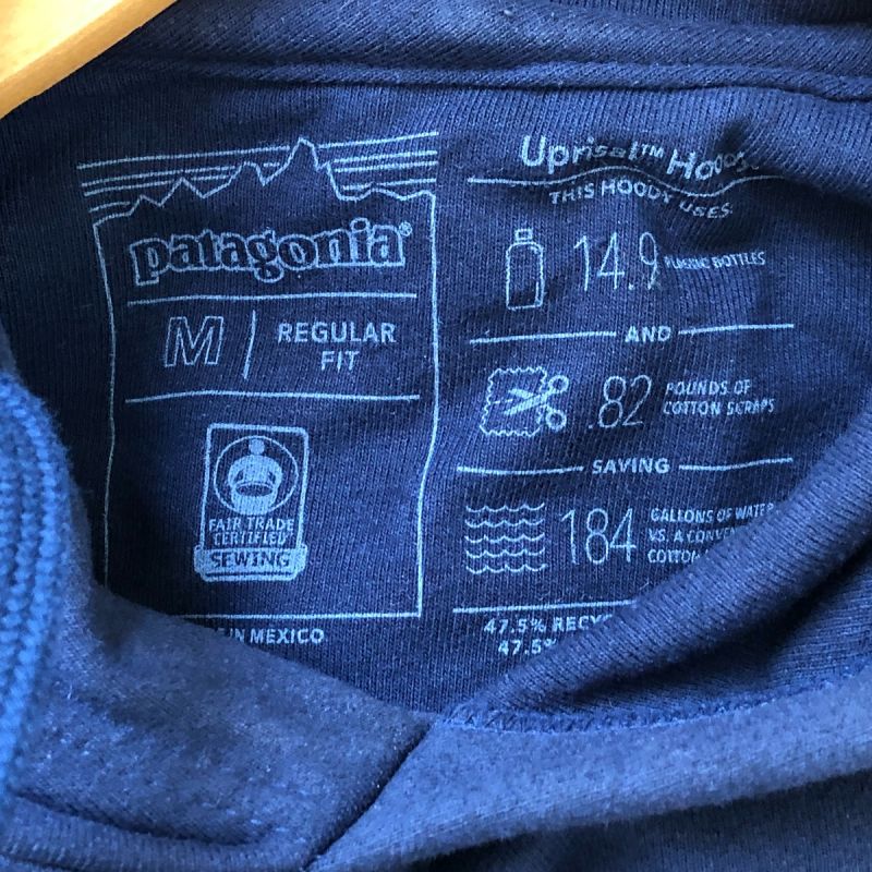 中古】 Patagonia パタゴニア メンズ パーカー SIZE M 39611 ネイビー