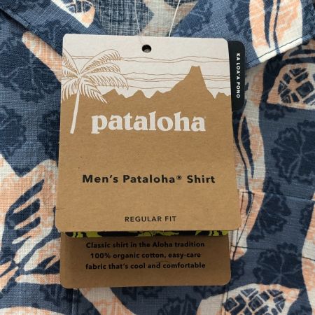  Patagonia パタゴニア メンズ衣料 シャツ パタロハシャツ SIZE M 52566 スカイブルー