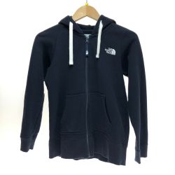 □□ THE NORTH FACE ザノースフェイス リアビューフルジップフーディ Sサイズ NTW61955 ネイビー Bランク