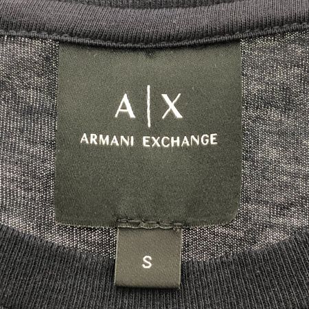  ARMANI EXCHANGE 半袖Tシャツ Sサイズ 6HZMFM ZJH4Z ネイビー