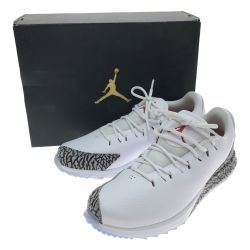 □□ NIKE ナイキ ゴルフ用品  ゴルフシューズ  Air Jordan ADG   SIZE 25.5cm AR7995-100 ホワイト Aランク