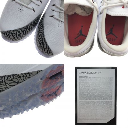  NIKE ナイキ ゴルフ用品  ゴルフシューズ  Air Jordan ADG   SIZE 25.5cm AR7995-100 ホワイト