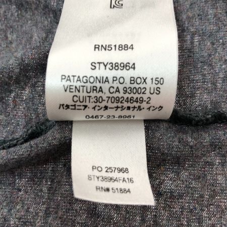  Patagonia パタゴニア 長袖Tシャツ Mサイズ 38964FA16 グレー