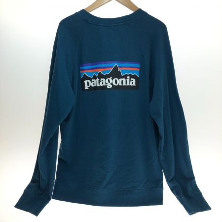  Patagonia パタゴニア バックプリントスウェット Mサイズ 39603FA20 ターコイズブルー